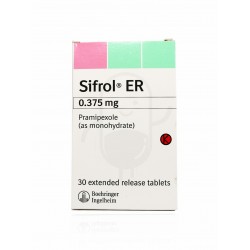 SIFROL ER 0.375 mg - инструкция по применению в Израиле