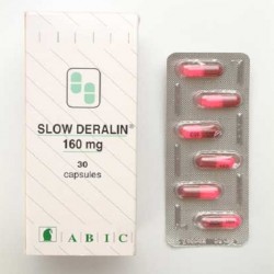 SLOW DERALIN 160 MG - инструкция по применению в Израиле