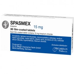 SPASMEX 15 - инструкция по применению в Израиле
