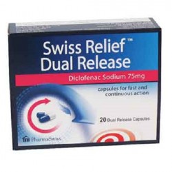 SWISS RELIEF DUAL RELEASE - инструкция по применению в Израиле