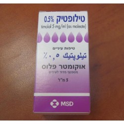 TILOPTIC 0.5 % - инструкция по применению в Израиле