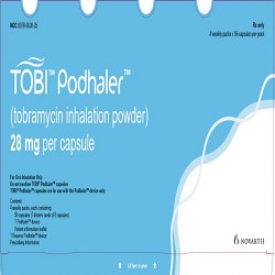 TOBI PODHALER 28 MG - инструкция по применению в Израиле