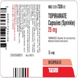 TOPIRAMATE TEVA 25 MG - инструкция по применению в Израиле