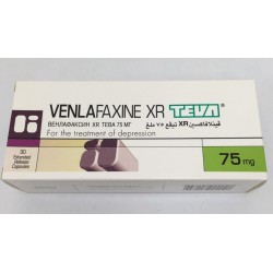 VENLAFAXINE XR TEVA 75 MG - инструкция по применению в Израиле