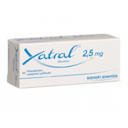 XATRAL 2.5 MG - инструкция по применению в Израиле