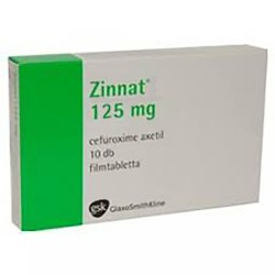 ZINNAT TABLETS 125 MG - инструкция по применению в Израиле